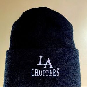 Vintage LA Choppers Black Beanie